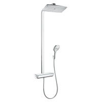 Hansgrohe Raindance Select E, sprchový set Showerpipe 360 s termostatom, EcoSmart 9 l/min, chróm