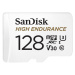 SANDISK MICROSDXC HIGH ENDURANCE VIDEO 128 GB C 10 U3 V30, ADAPTER SDSQQNR-128G-GN6IA