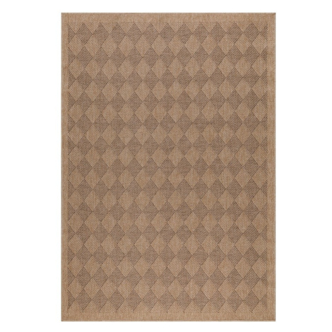 Vonkajší koberec v čierno-prírodnej farbe 80x150 cm Dhaka – Ayyildiz Carpets