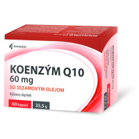 Noventis Koenzým Q 10 60 mg so sezamovým olejom 60 kapsúl
