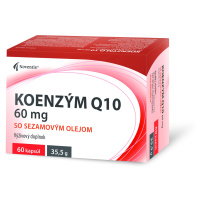 NOVENTIS Koenzým Q 10 60 mg so sezamovým olejom 60 kapsúl