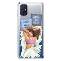 Odolné silikónové puzdro iSaprio - Dance and Sleep - Samsung Galaxy M31s