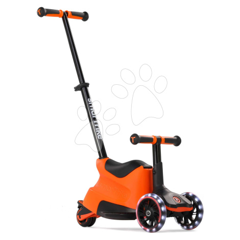 Odrážadlo a kolobežka 2v1 trojkolesová s LED kolesami Xtend Scooter Ride-on Orange smarTrike s v