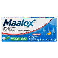 MAALOX žuvacích 40 tabliet