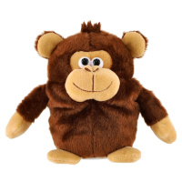 Teddies Plyšová opička Tonička opakujúca vety 18 cm