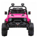 mamido Elektrické autíčko jeep Off-road Speed ​​4x4 ružové