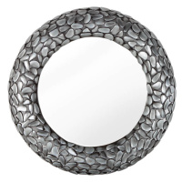 LuxD Dizajnové nástenné zrkadlo Mauricio II  sivé  x  25123
