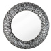 LuxD Dizajnové nástenné zrkadlo Mauricio II  sivé  x  25123