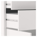 Biela modulárna knižnica 89x113 cm Prima – Tvilum