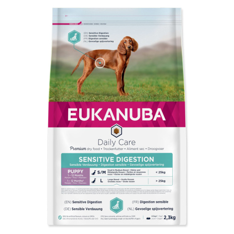 Krmivo EUKANUBA Daily Care Puppy Sensitive Digestion 2,3kg