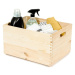Úložný box z borovicového dreva Compactor Custom, 40 × 30 × 23 cm
