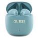 Slúchadlá Guess Bluetooth Headphones GUTWSJ14ESGQ TWS + Charging Station Turquoise Printed Class