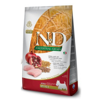 N&D Dog Adult Mini Chicken/Pomegranate Low Grain - 2,5kg