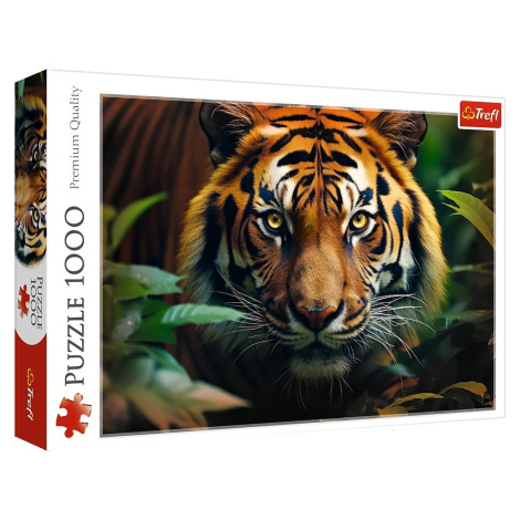Trefl Puzzle 1000 - Divoký tiger