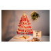 Drevený dekoratívny vianočný stromček Spira Small, výška 85 cm