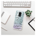 Plastové puzdro iSaprio - Handwriting 01 - black - Xiaomi Redmi Note 9