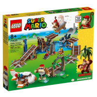 LEGO SUPER MARIO DIDDY KONGOVA JAZDA V BANSKOM VOZIKU – ROZSIRUJUCI SET /71425/