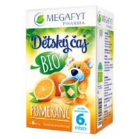 MEGAFYT Detský čaj pomaranč BIO 20 x 2 g