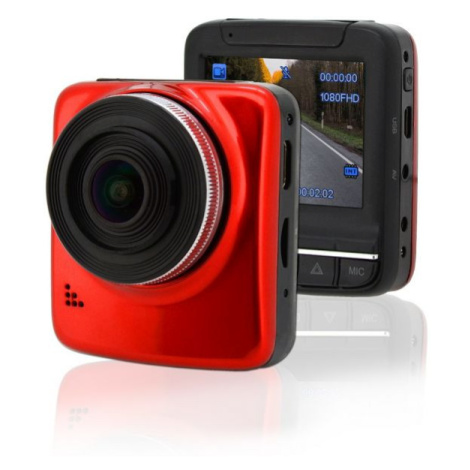 COMPASS Kamera do auta Full HD 2,4&quot;, GPS, červená