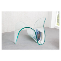 LuxD Dizajnový odkladací stolík Phantom 62 cm sklo