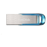 SanDisk Flash Disk 64GB Ultra Flair, USB 3.0, tropická modrá