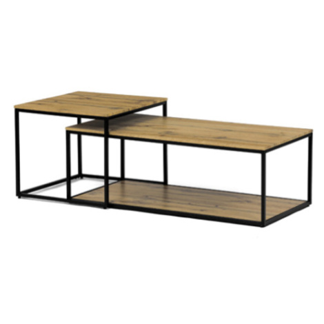 Konferenčný stolík Autronic 100x35 cm hnedý MDF mat CT-X7123 OAK