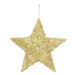 Dekoria Dekorácia Golden Star 25cm, 25 x 1 cm