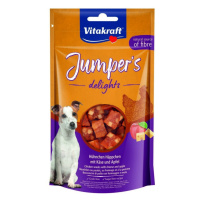 VITAKRAFT JUMPERS DELIGHTS KURACIE S JABLKAMI 80 G, 2359608