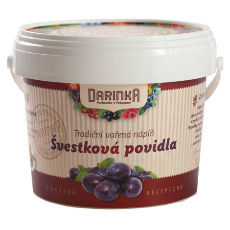 Darinka tradičná náplň Slivkový džem 1 kg