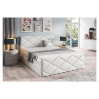 Expedo Čalúnená posteľ boxspring ROBINSON + topper, 140x200, madryt 920