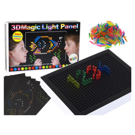 Kúzelná vzdelávacia svietiaca tabuľa 3D puzzle 180 dielov