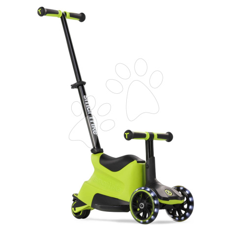 Odrážadlo a kolobežka 2v1 trojkolesová s LED kolesami Xtend Scooter Ride-on Lime smarTrike s vod