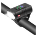 Cyklo-svietidlo LED, nabíjacie-USB, 550lm, Li-Ion, (Solight)