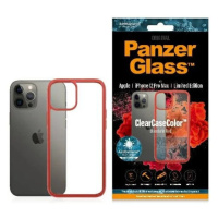 Kryt PanzerGlass ClearCase iPhone 12 Pro Max Mandarin Red AB (0281)