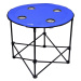 Cattara Stôl kempingový skladací SPLIT modrý