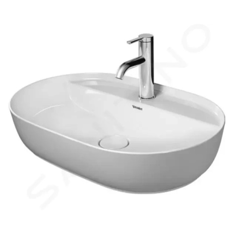 DURAVIT - Luv Umývadlo na dosku, 600x400 mm, s 1 otvorom na batériu, DuraCeram, alpská biela 038