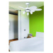 Sulion 072645 Tones, biela a rôznofarebna, stropný ventilátor so svetlom