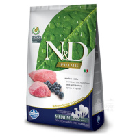 N&D PRIME DOG Adult M/L Lamb & Blueberry 12kg zľava