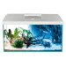 AQUAEL Akvarium set LEDDY LED DN 60x30x30cm, 54l biele