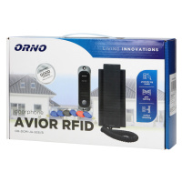 Sada domového telefónu AVIOR s RFID (4+2) čierna (ORNO)