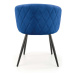 Jedálenská stolička Bougi modrá