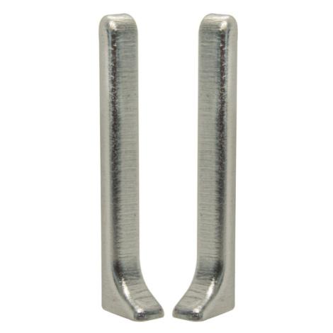Koncovka k soklu Progress Profile nerez mat silver, výška 60 mm, TPZCTACS605