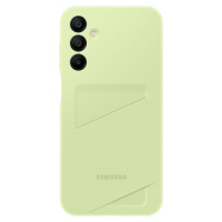 Originál Kryt s kapsou na kartu pre Samsung Galaxy A15, Zelený