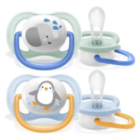 Philips AVENT Cumlík Ultra air zvieratko 0-6m chlapec 2 ks