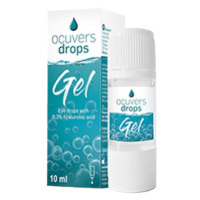 OCUVERS drops Gel - očné kvapky na báze hyaluronátu sodného 0,3%, 10 ml