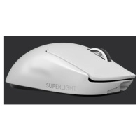 Logitech herná myš G PRO X SuperLight, Wireless Gaming Mouse, White