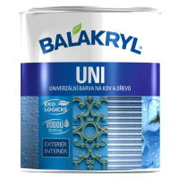 BALAKRYL UNI matný - Univerzálna vrchná farba 0100 - biela 0,7 kg + 20% zadarmo