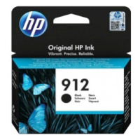 HP 912 Atramentová kazeta Black (3YL80AE)