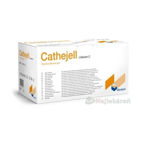 CATHEJELL LIDOCAIN C gel urt 25 ks