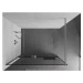MEXEN/S - Kioto+ Sprchová zástena WALK-IN s poličkou a držiakom uterákov 140 x 200, čierna vzor,